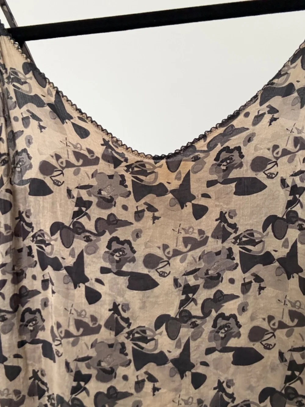 Vintage Chanel Silk Top